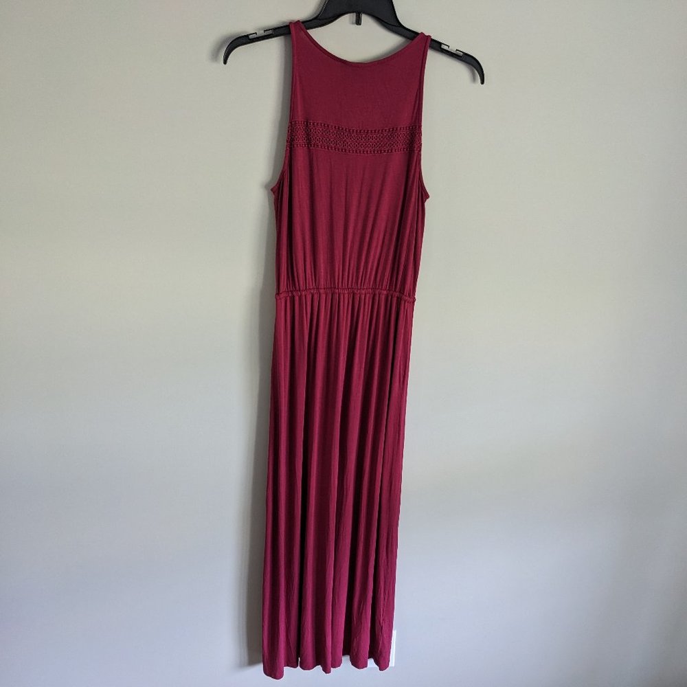 Ann Taylor LOFT Pink Maxi Dress Size Small - Picture 9 of 12